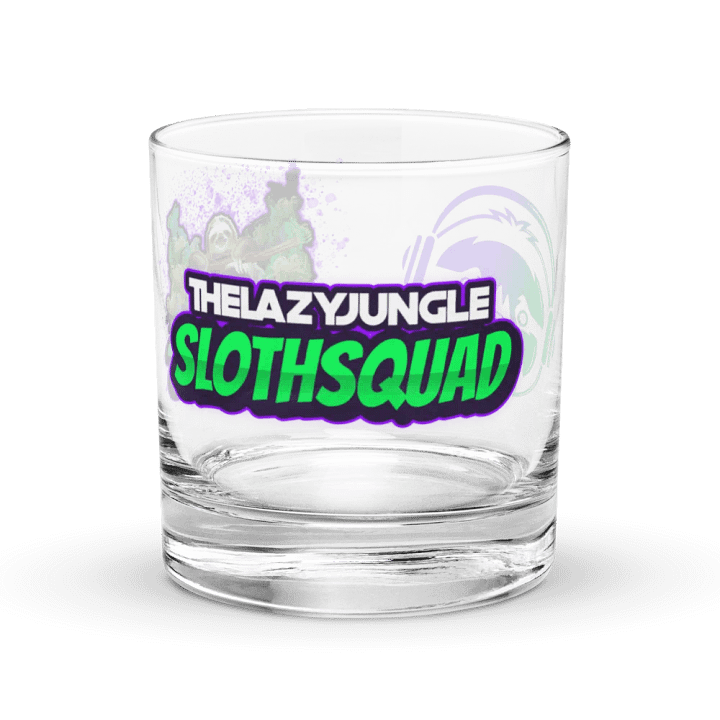 THELAZYJUNGLE FULL LOGOS ROCKS GLASS product image (1)