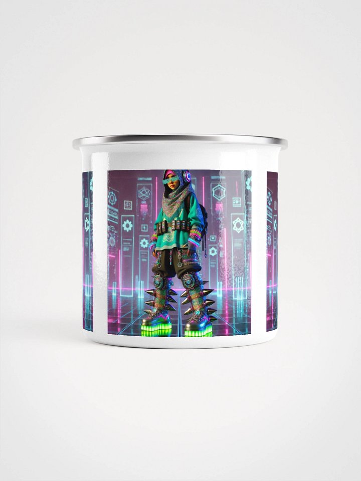 Meta Kid #8 Enamel Mug product image (2)