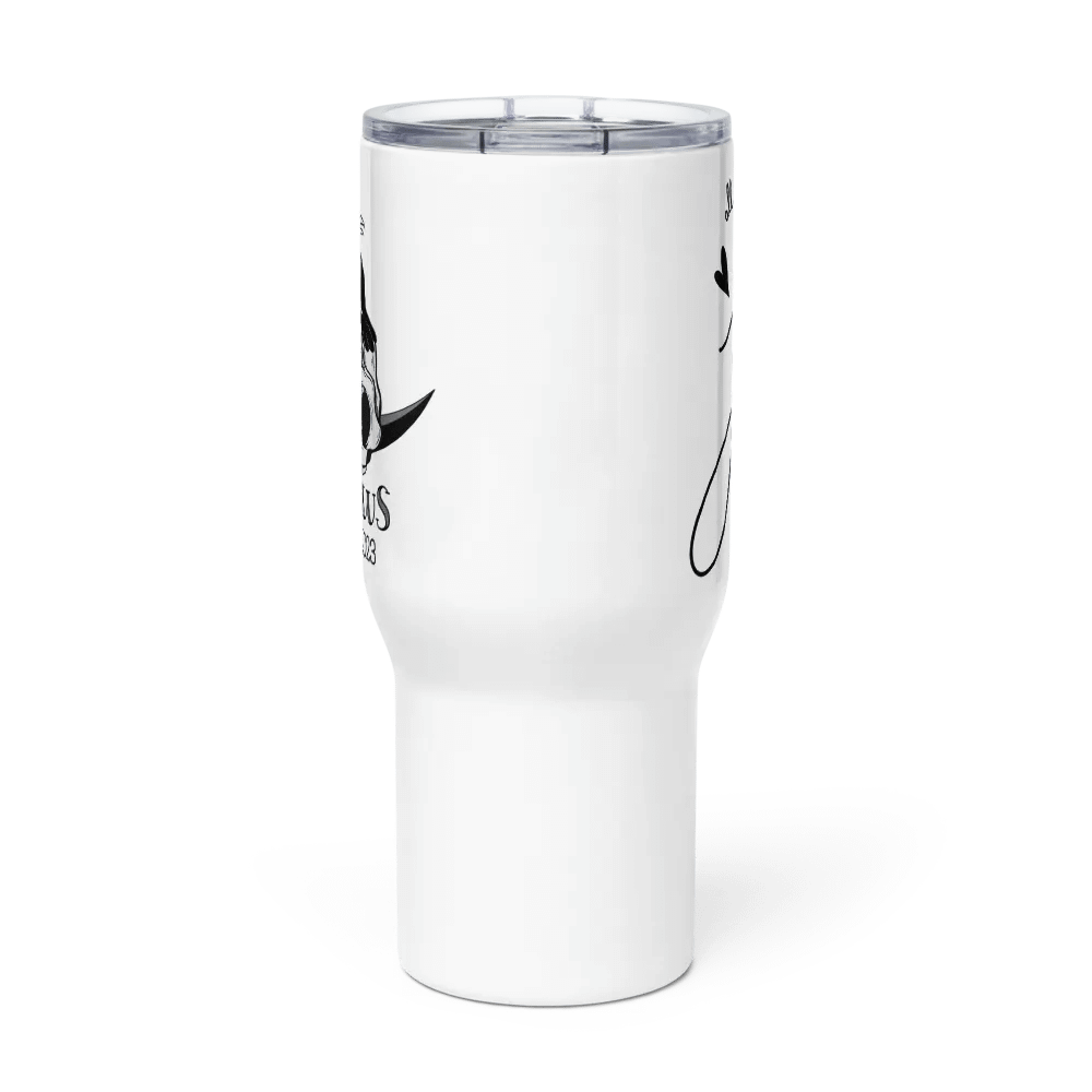 Crows travel mug with handle (Signed) product image (2)