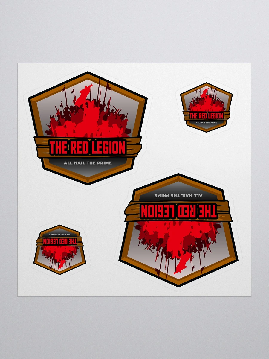 The Red Legion Sticker 4-Pack product image (1)
