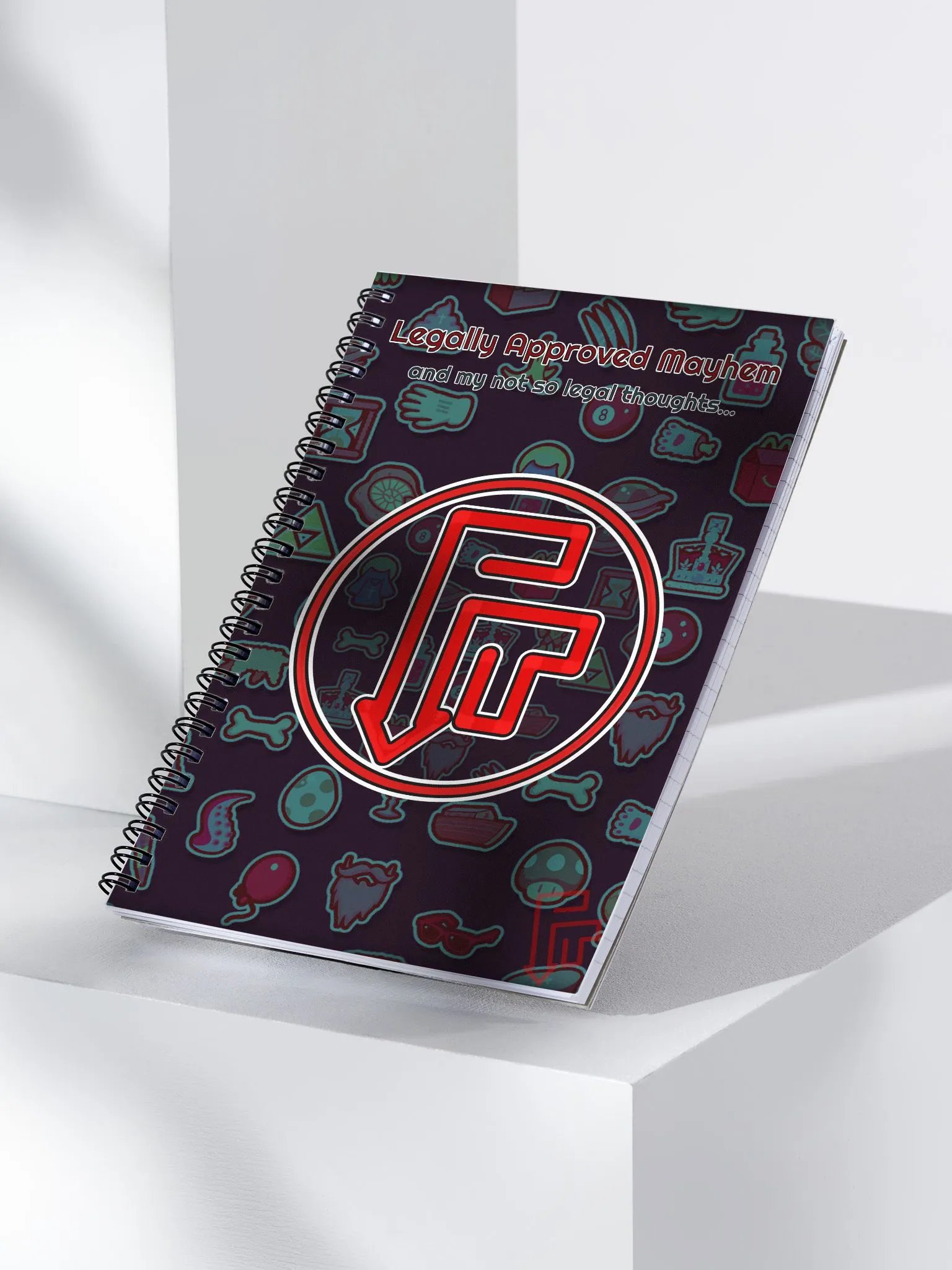 Mayhem Spiral Notebook product image (3)