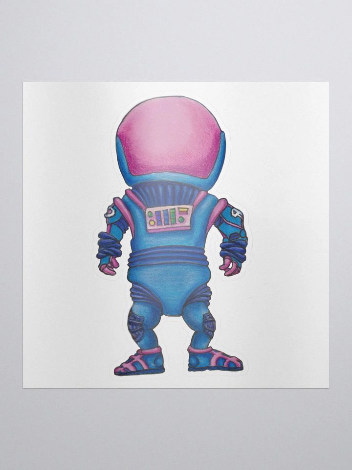 Spaceman Kid Sticker product image (1)