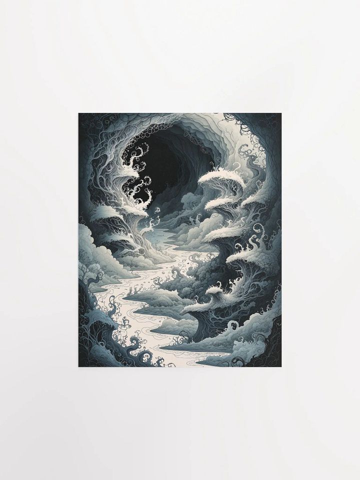 Ethereal Flow Matte Poster product image (1)