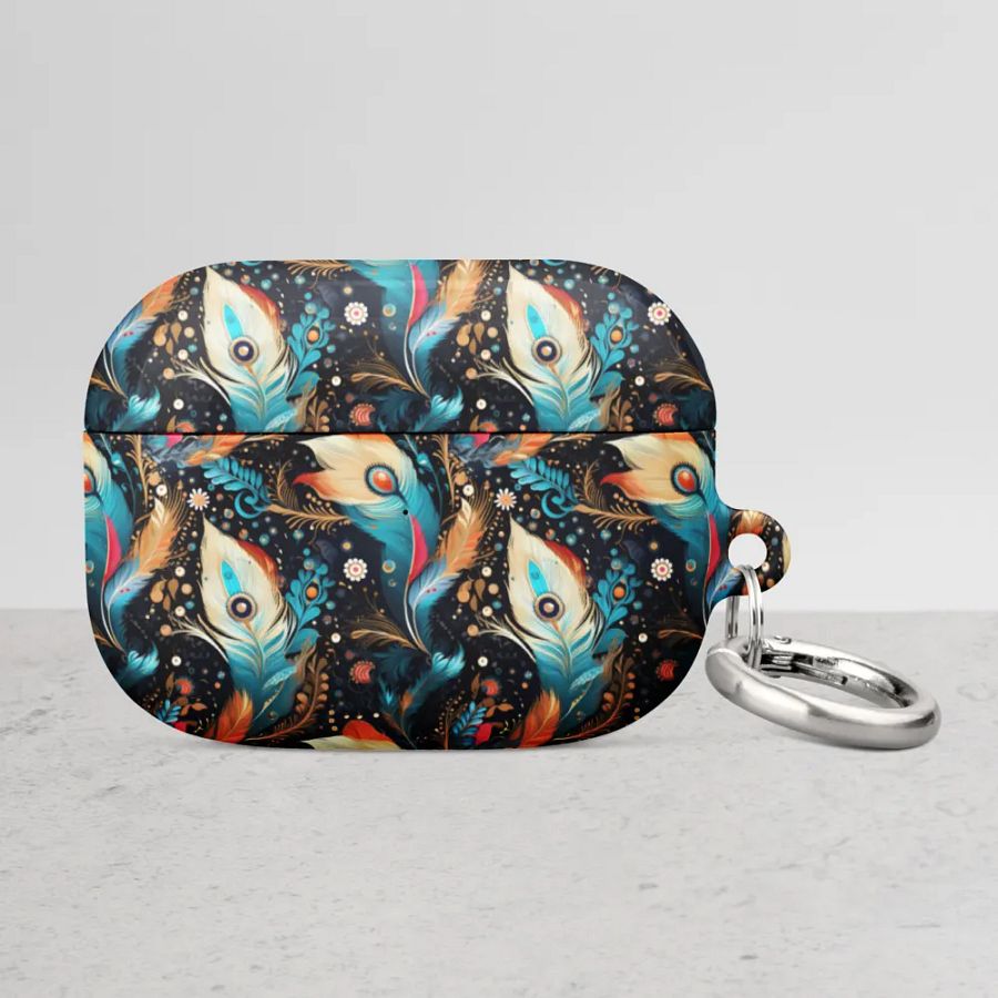 Ethereal Feathers All-Over Print AirPods® Case product image (10)