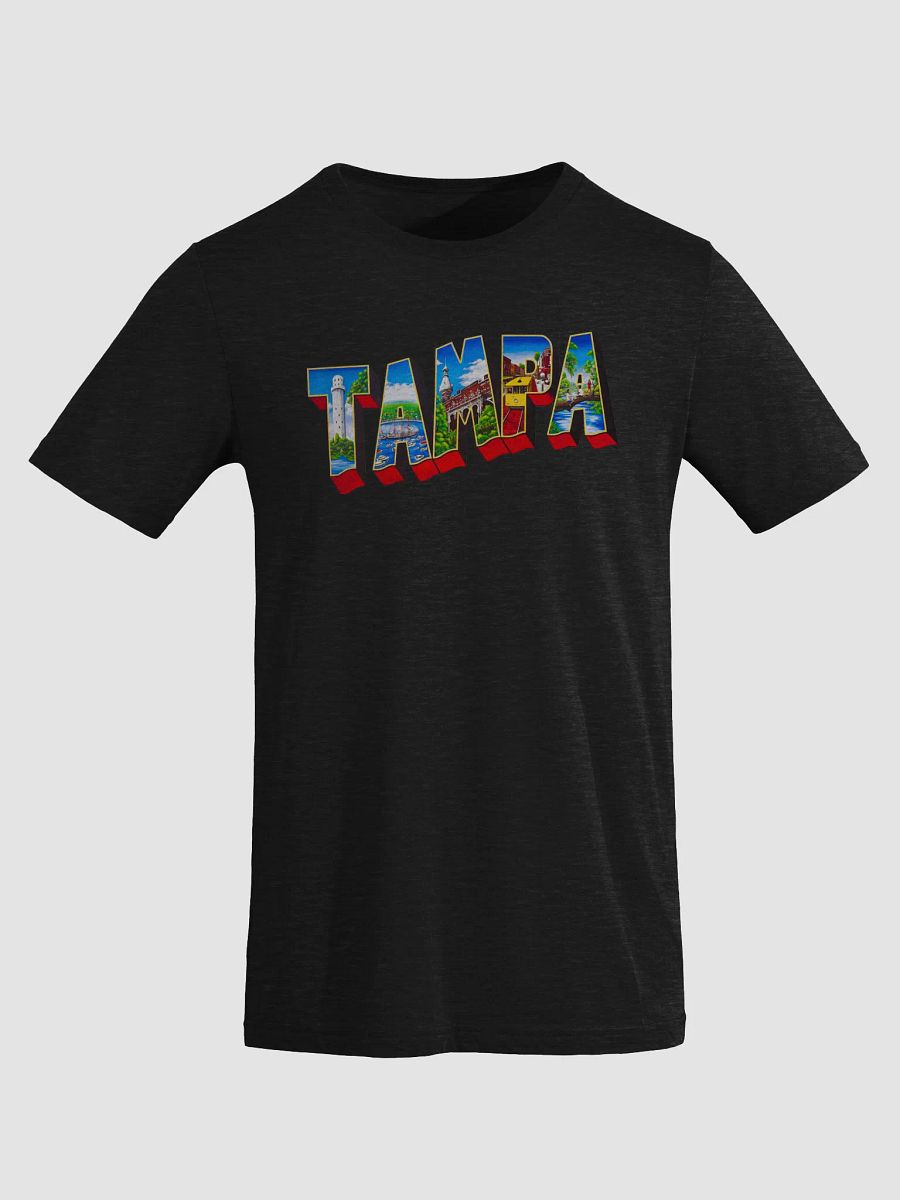 Tampa Landmarks Tri-Blend Tee product image (1)