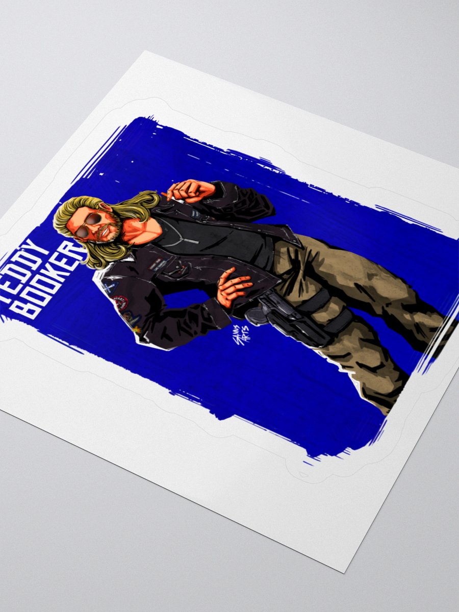 Teddy Booker Portrait Sticker product image (7)