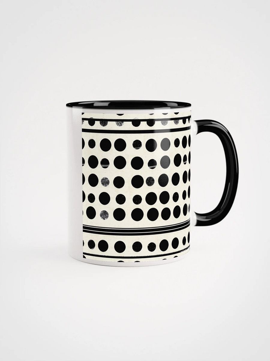 Symmetrical Dot Delight Ceramic Mug product image (2)