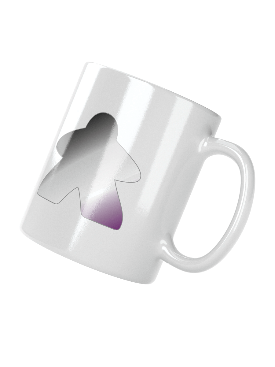Asexual Pride Gradient Meeple Mug product image (2)