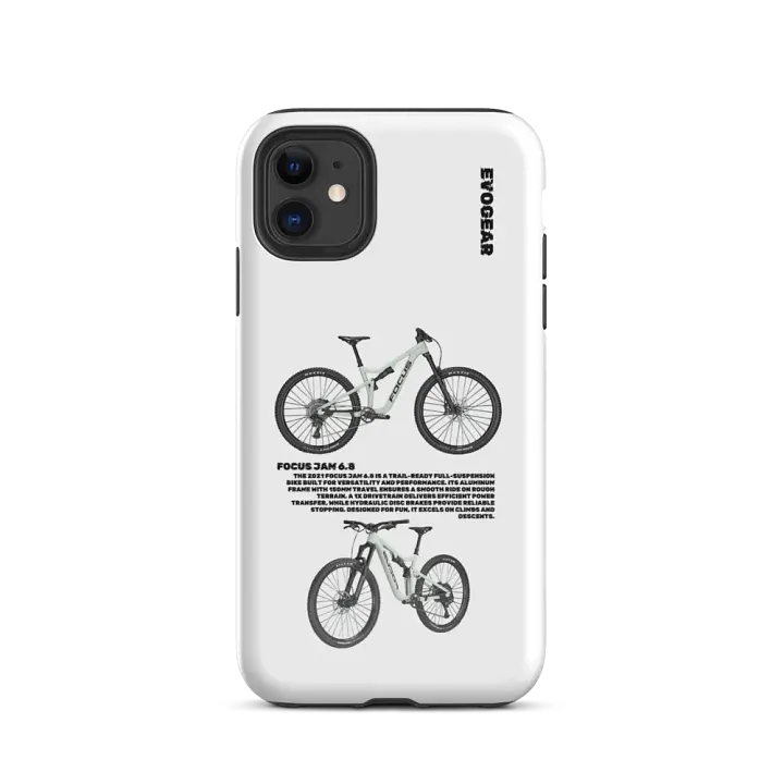 White Focus Jam 6.8 iPhone Case product image (47)