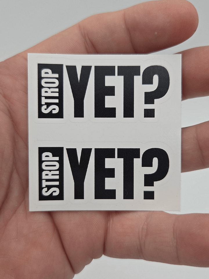 Strop Yet Sticker product image (1)