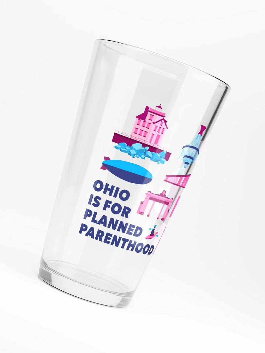 Ohio is For Planned Parenthood Pint Glass product image (6)