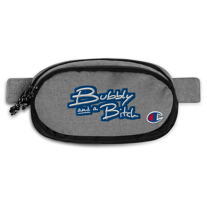 Bubbly and a B (royal bubble design 2) champion fanny pack product image (1)