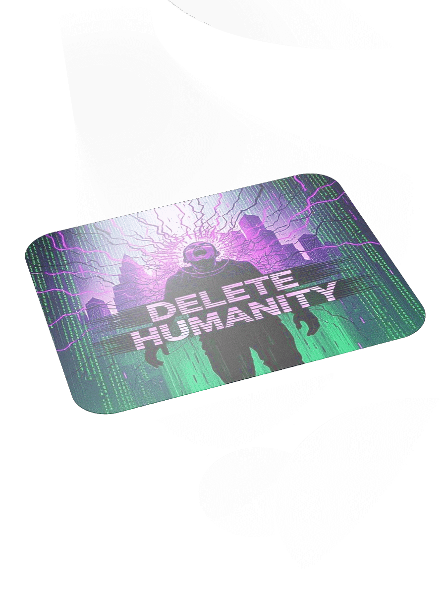 Delete Humanity Mouse Pad product image (4)