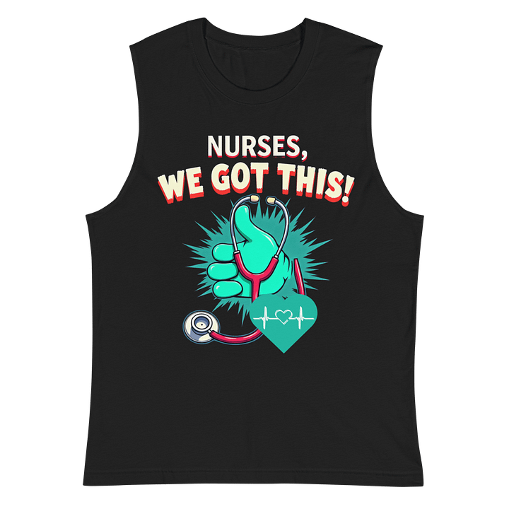 Nurse Pride Thumbs-Up Muscle Tank product image (2)