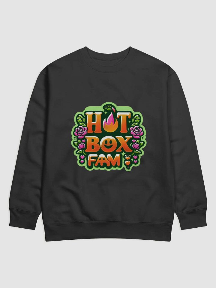 HOT BOX FAM ORANGE ROSE SWEATSHIRT product image (9)
