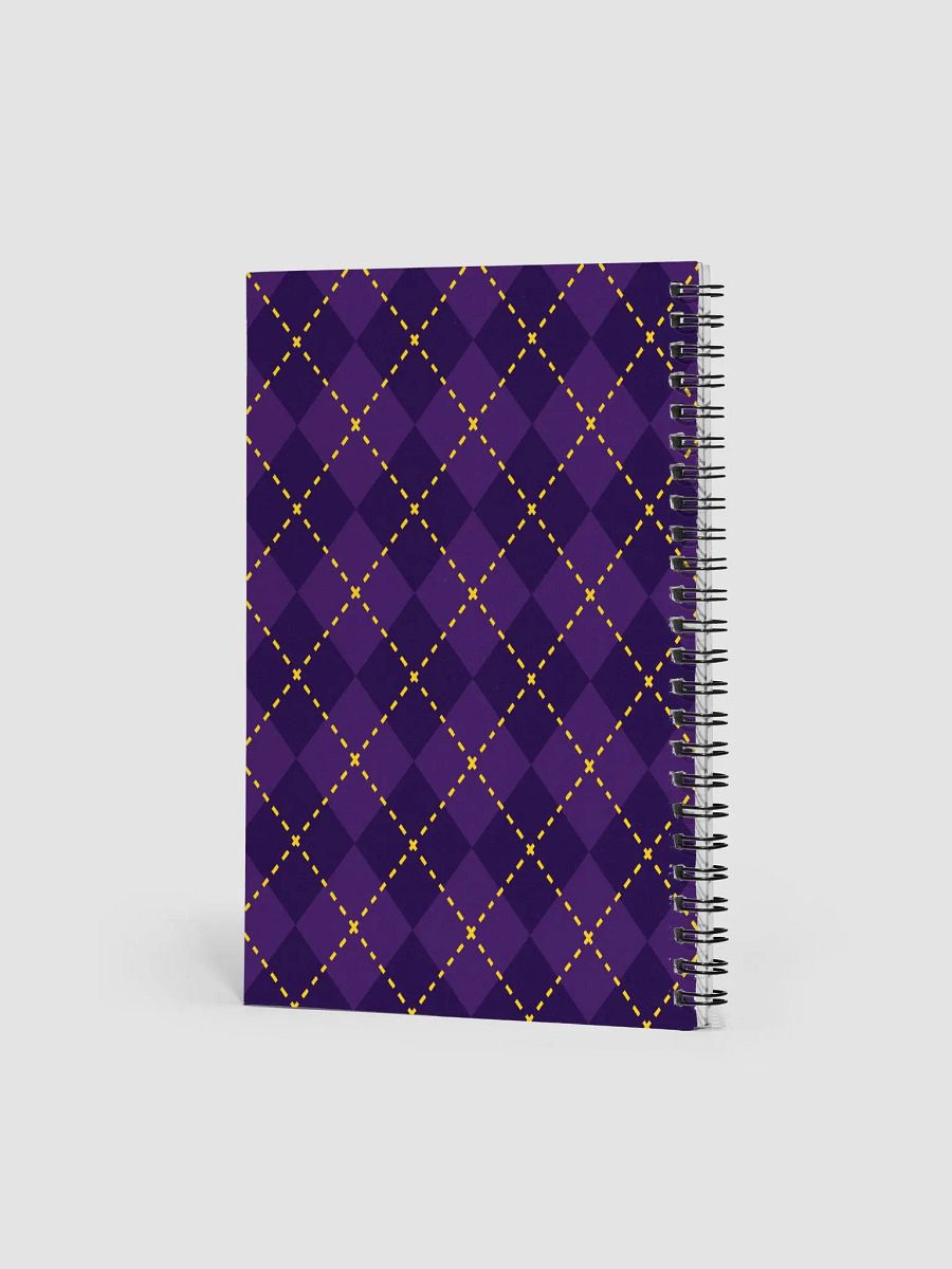 Co-Host Pantone Argyle Spiral Bound Notebook product image (2)