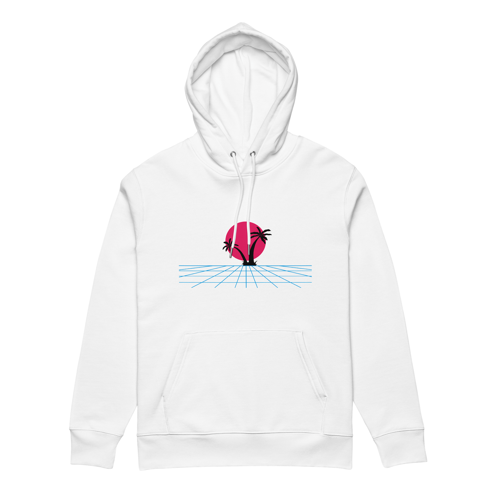 Retro Sunset Vibes Organic Hoodie product image (5)
