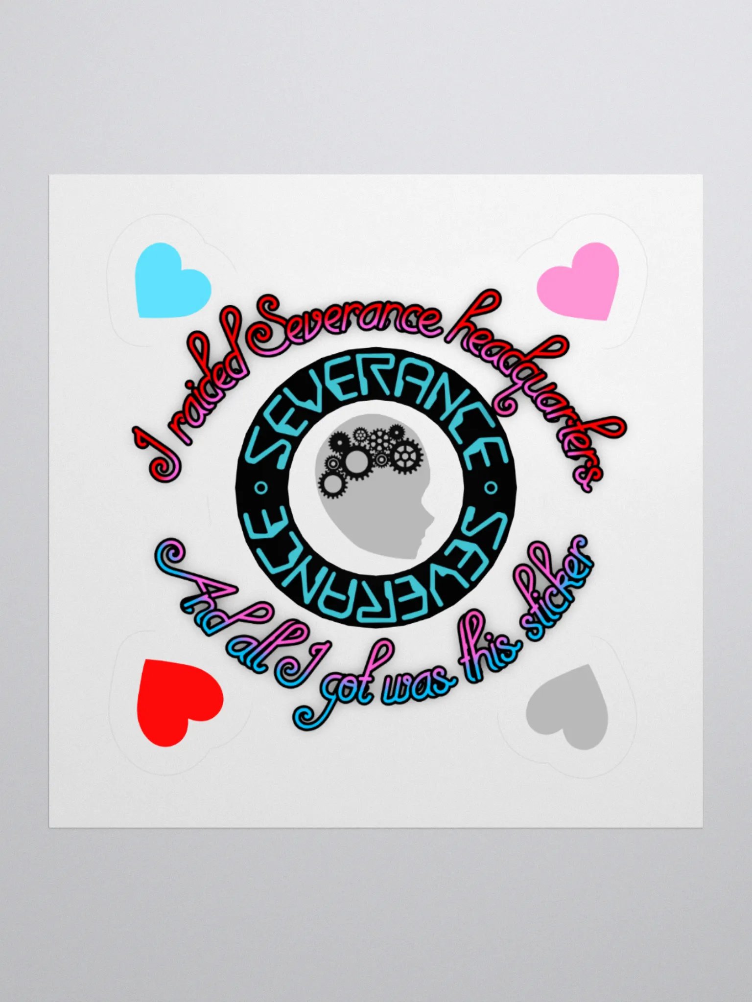 Severance raid sticker product image (3)