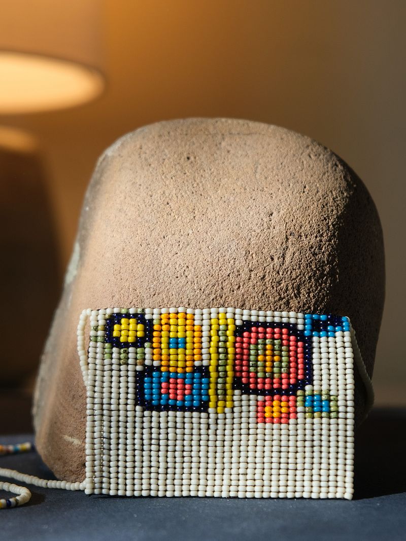 BEAD WEAVE PENDANT