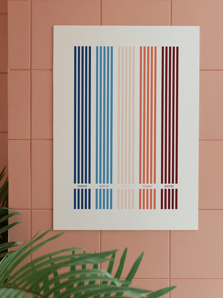 COLOR PALETTE A006 • WALLART DECOR product image (2)