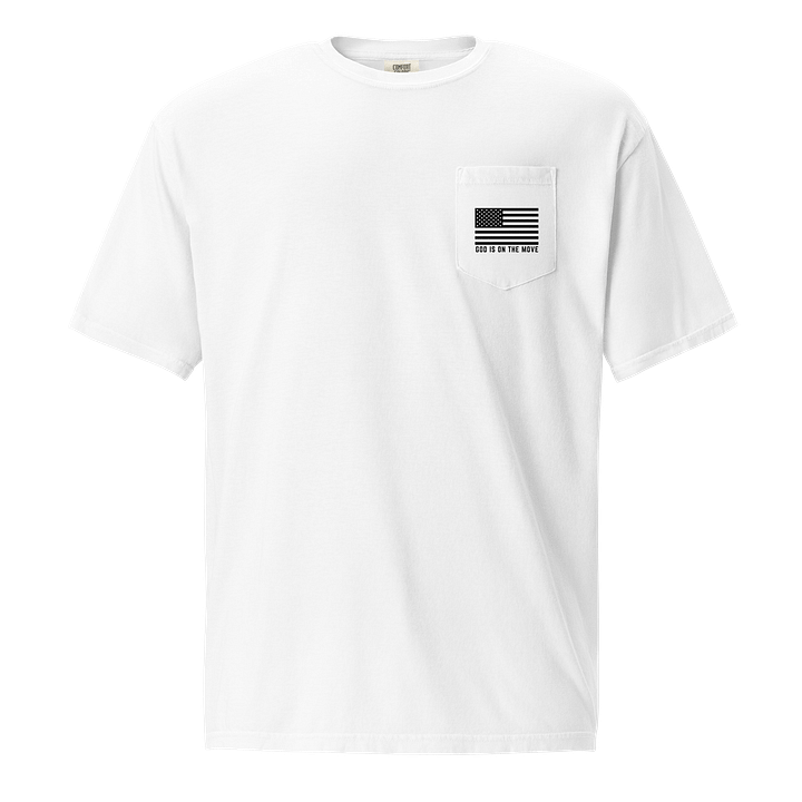 God Is On The Move America T-Shirt (Back and Front Design) product image (2)