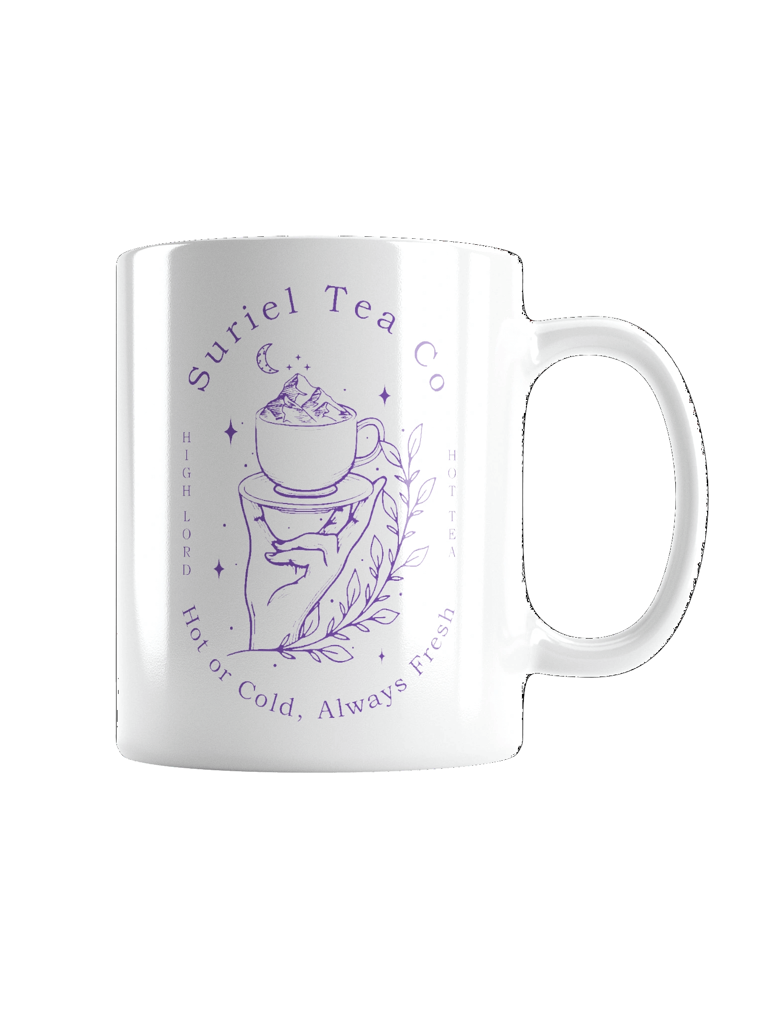 The Suriel Tea Co Suriel Tea Company Spill The Tea Velaris ACOTAR Symbol Classic Coffee Mug 1WH3 product image (2)