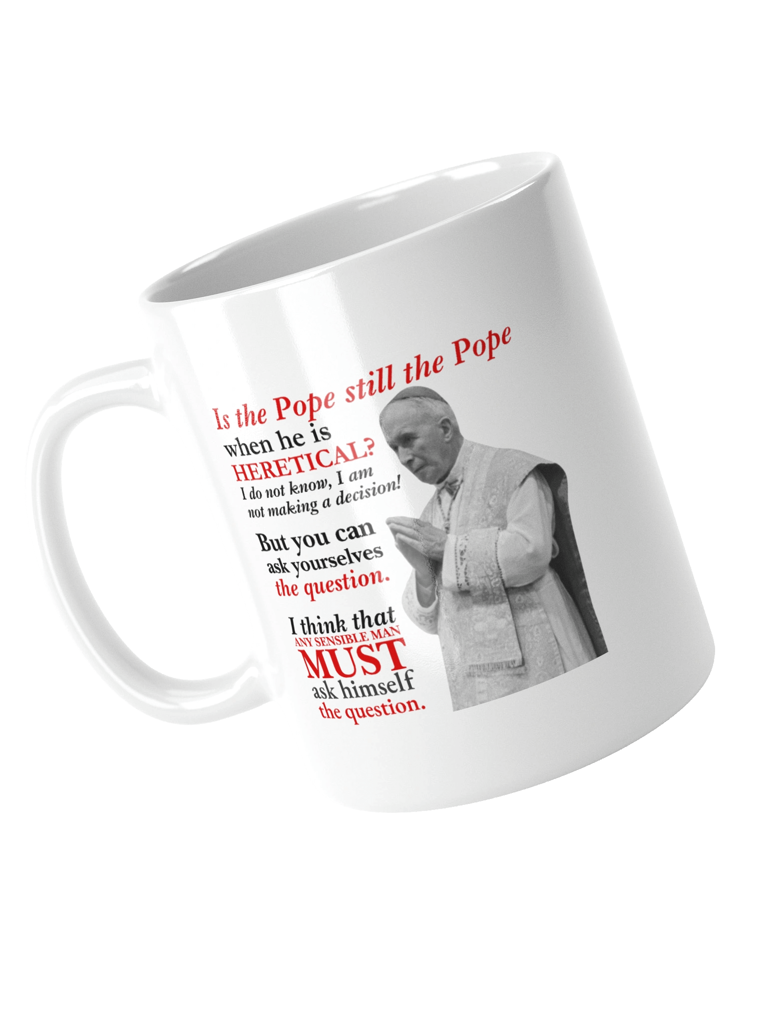 The WM Review 'Archbishop Lefebvre' Mug product image (10)
