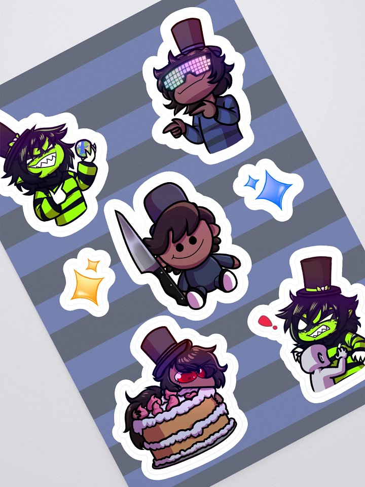 Thafverse - Sticker Sheet product image (1)