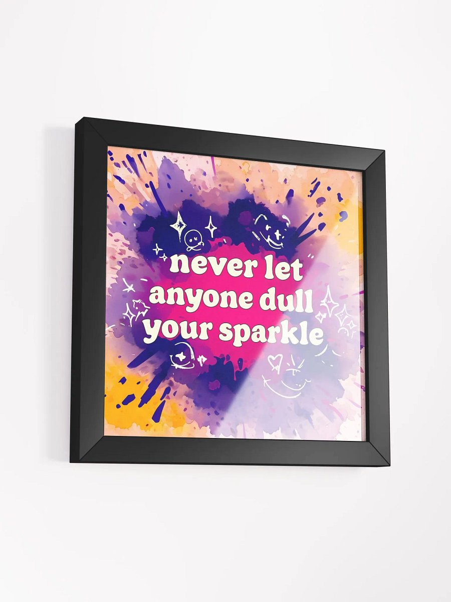 Sparkle Motivation Framed Poster product image (40)