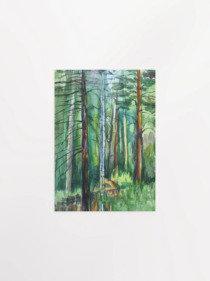 Enchanted Forest Impressions Poster - Forest Scene product image (2)