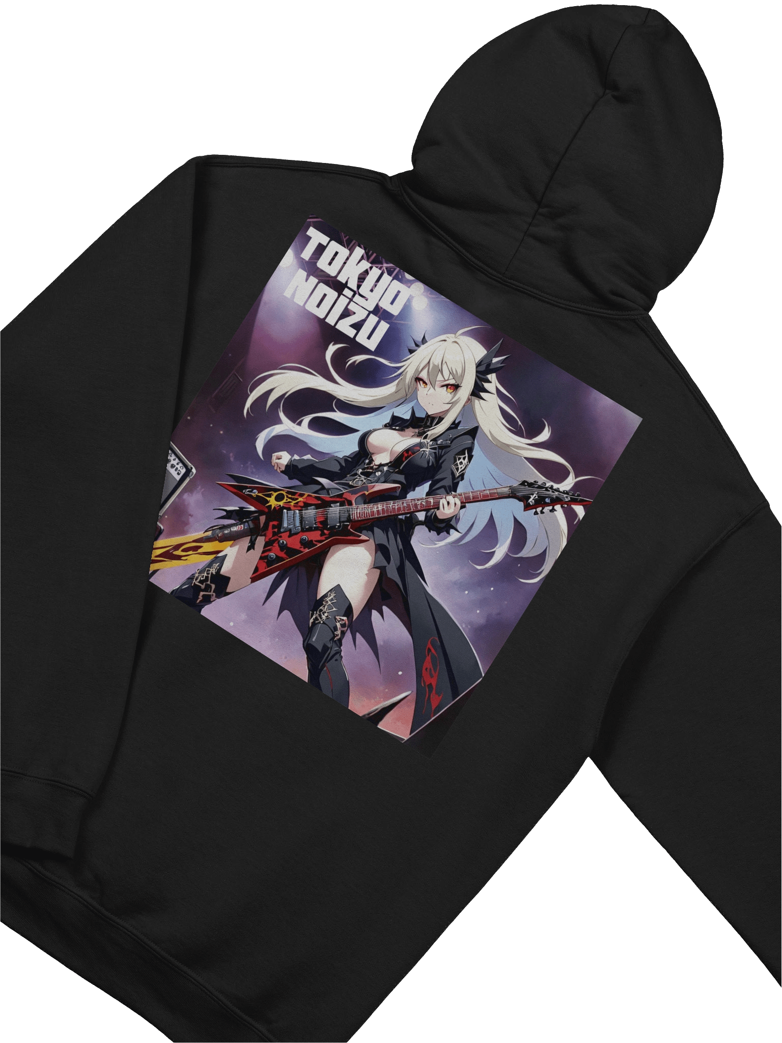 Anime Guitarist Hoodie product image (3)