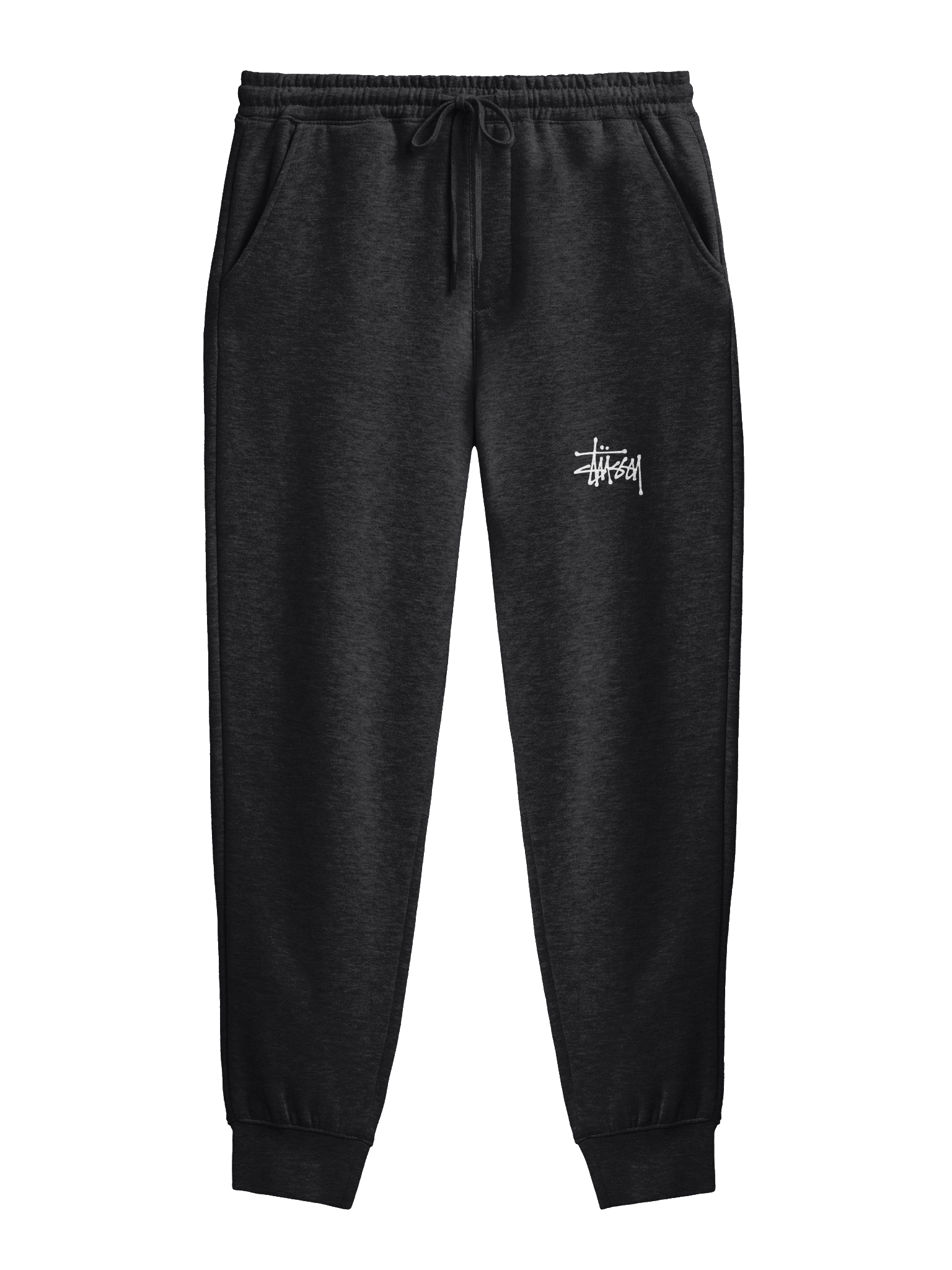 STUSSY BLACK LOGO SWEATPANT product image (1)
