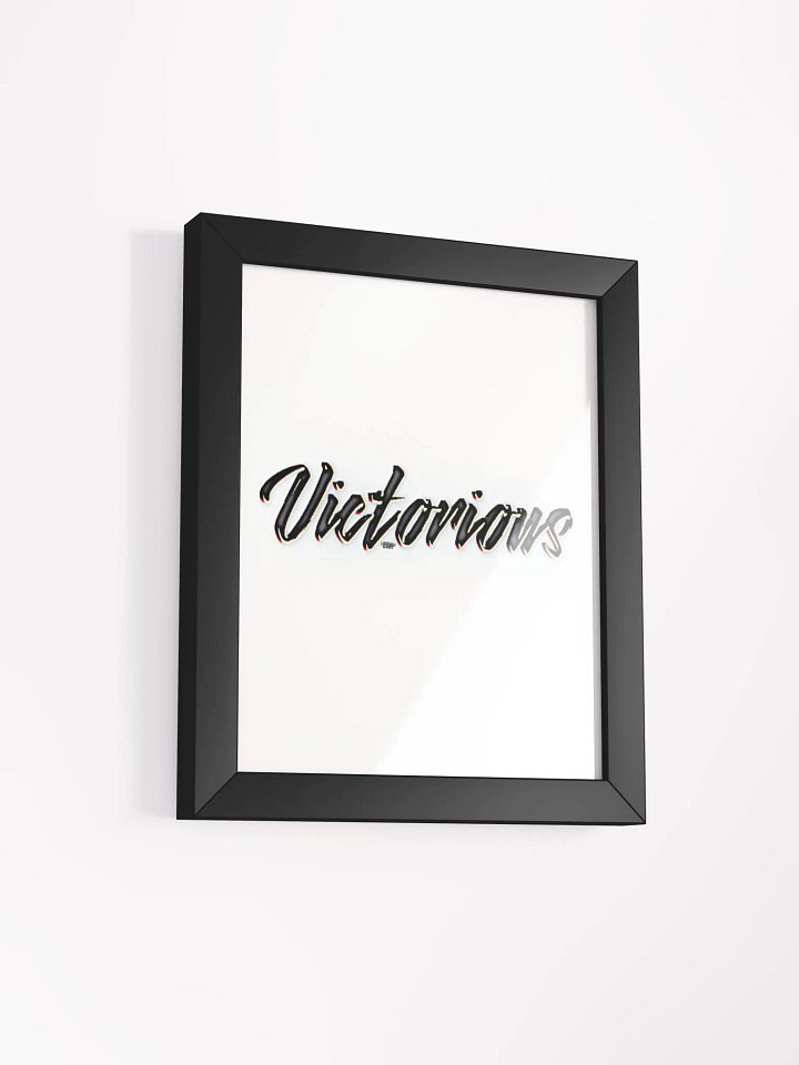 Victorious - Framed - High-Quality Matte Poster product image (2)