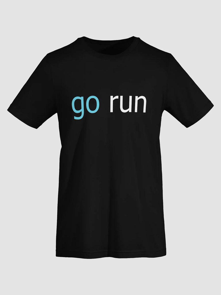 GoLang 'Go Run' T-Shirt product image (15)