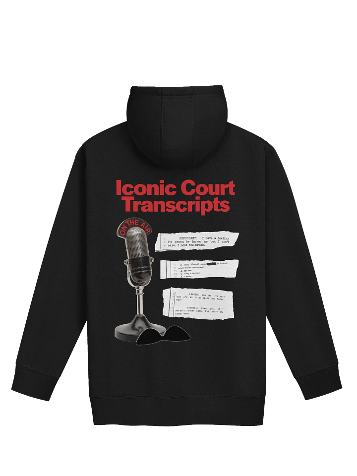 Iconic Court Transcripts Circus Hoodie product image (5)