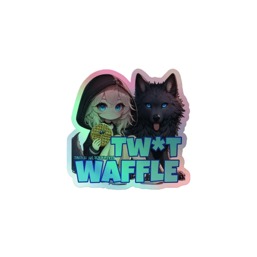 Tw*T Waffle Sticker product image (1)