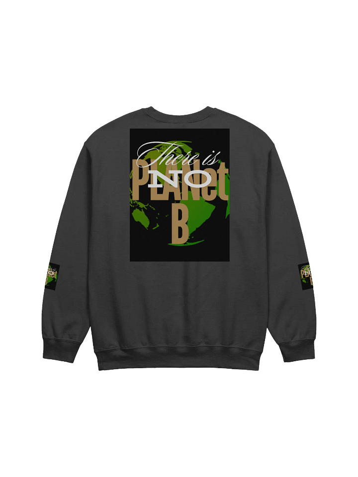 There is No PLANet B Crewneck Sweatshirt | Stand for the Planet in Style product image (2)
