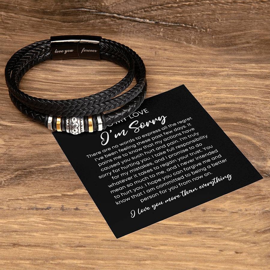 To My Love I'm Sorry - Forever Bracelet - I Love You More Than Everything product image (5)
