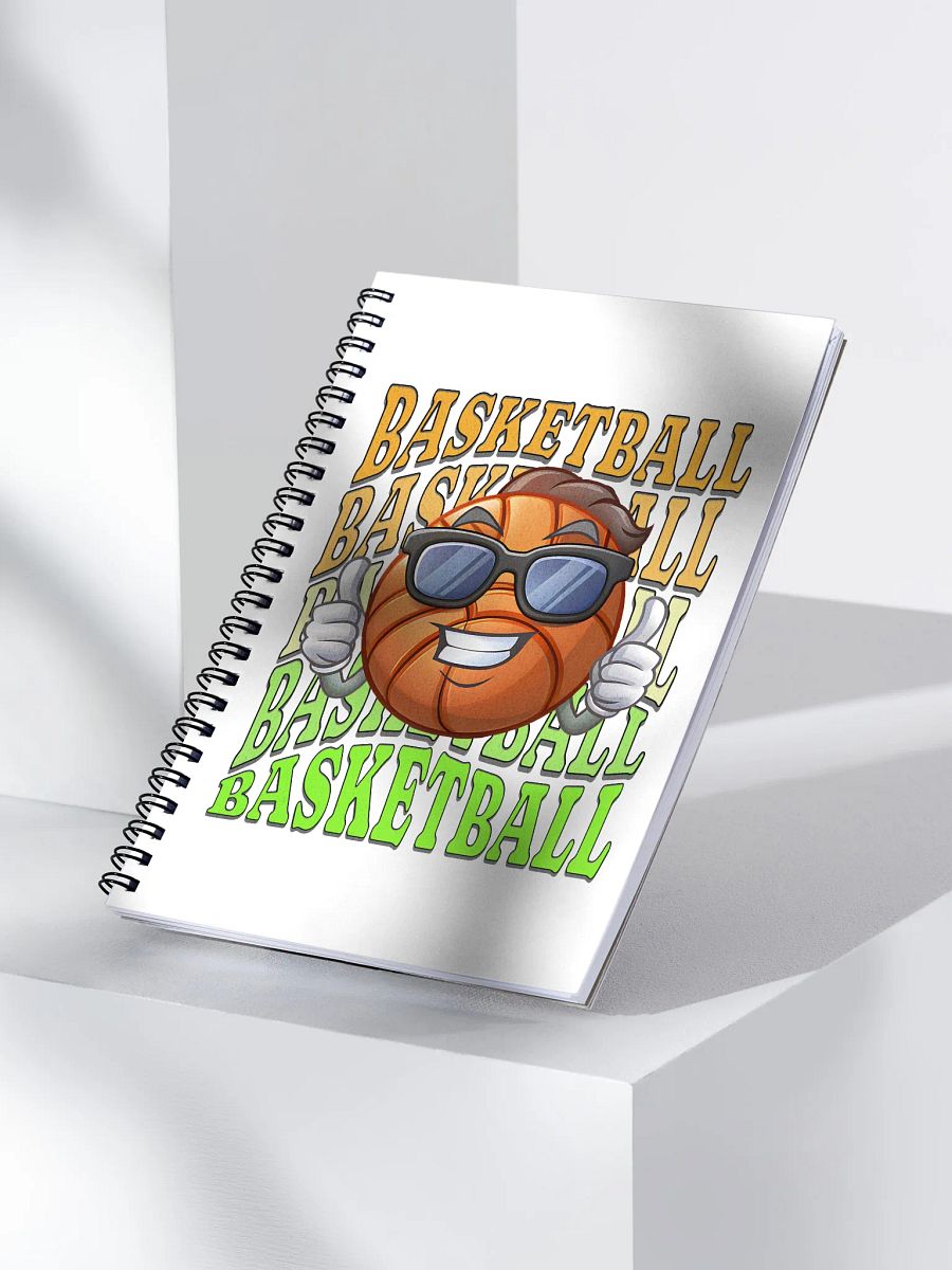 Thumbs Up Basketball Sunny Hoops Spiral Notebook product image (3)