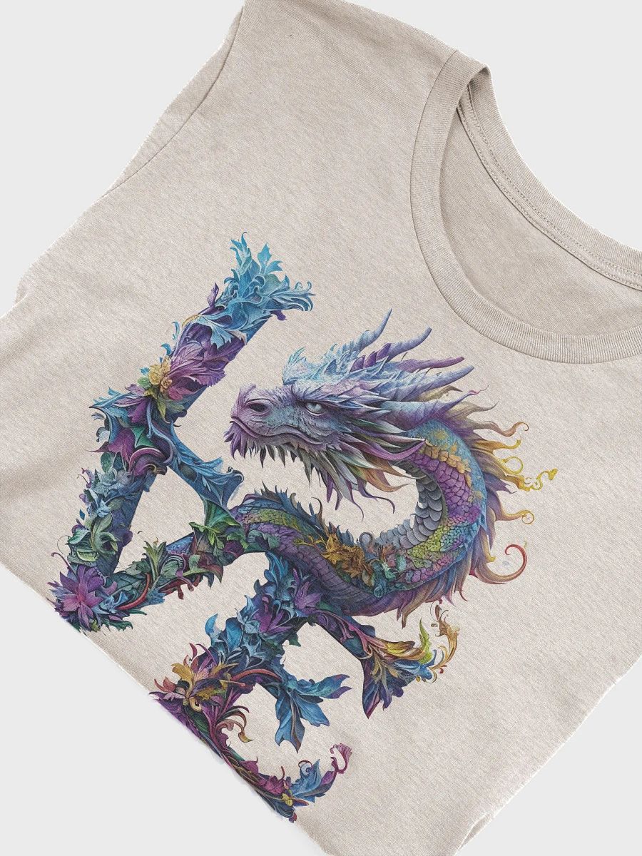 Vibrant Dragon Love Letters T-Shirt- Gift for Couples product image (5)