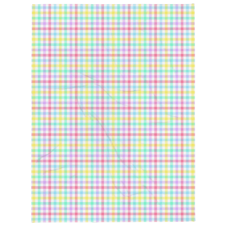 Dreamy Pastel Tartan Blanket product image (1)