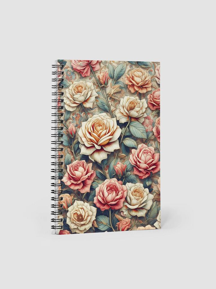Royal Floral Spiral Notebook product image (1)