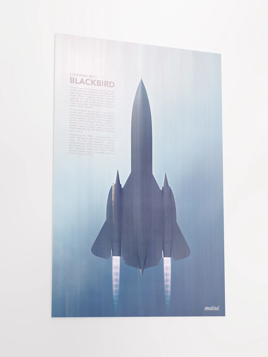SR-71 Blackbird Poster product image (2)