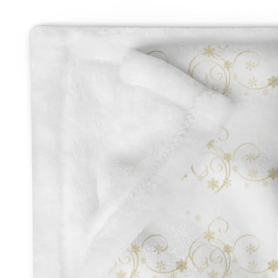 Golden Snowflakes Blanket product image (12)