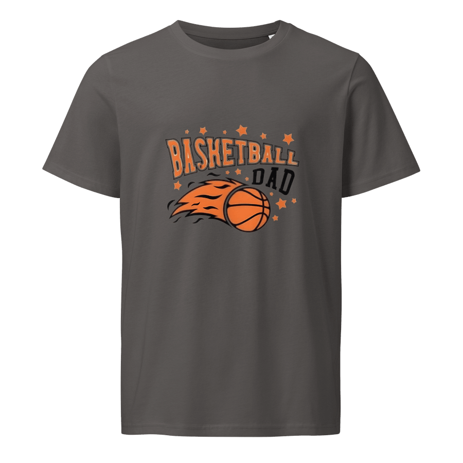 Man Shirt Basketball Dad Stanley/Stella Unisex Organic T-Shirt product image (1)