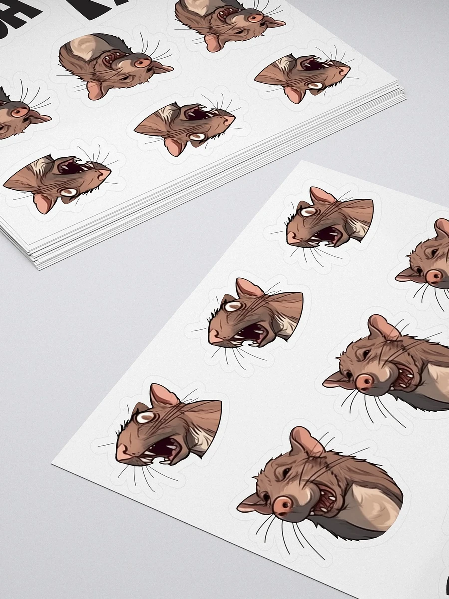RAT emote sticker sheet (big emotes) product image (4)