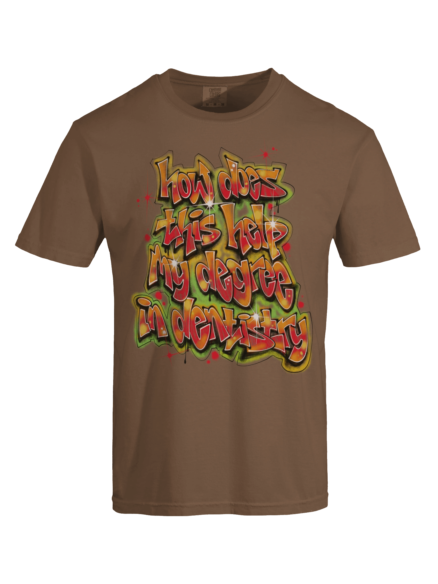 Dentistry Degree Graffiti Tee (Unisex) product image (41)