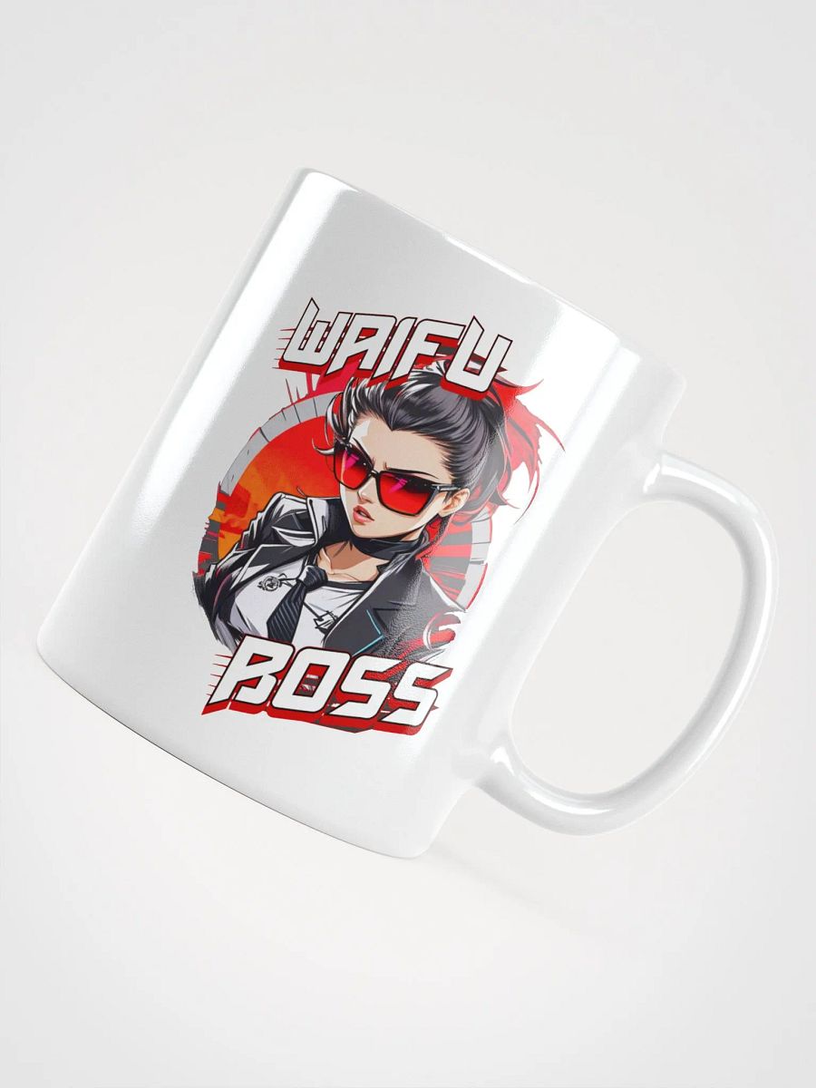 Waifu Boss Coffee or Soup Mug - 11 oz - 15 oz - 20 oz - v1 product image (3)