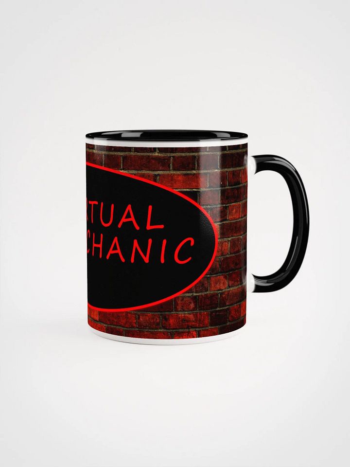Brick Wall Neon Mechanic Mug product image (1)