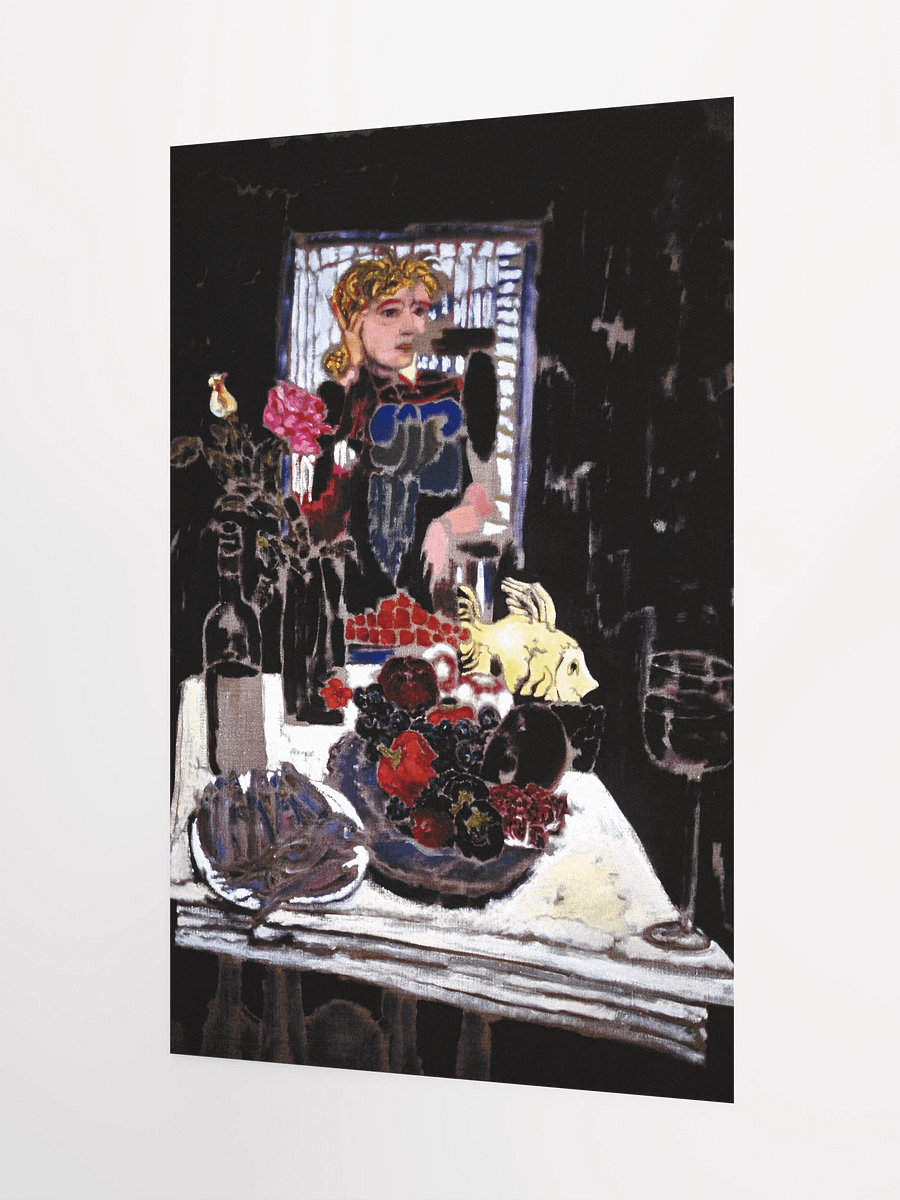 Still Life on White Table (aka Helga) (1987) print product image (4)